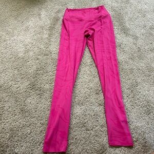 paragon sculptseam leggings pink size medium